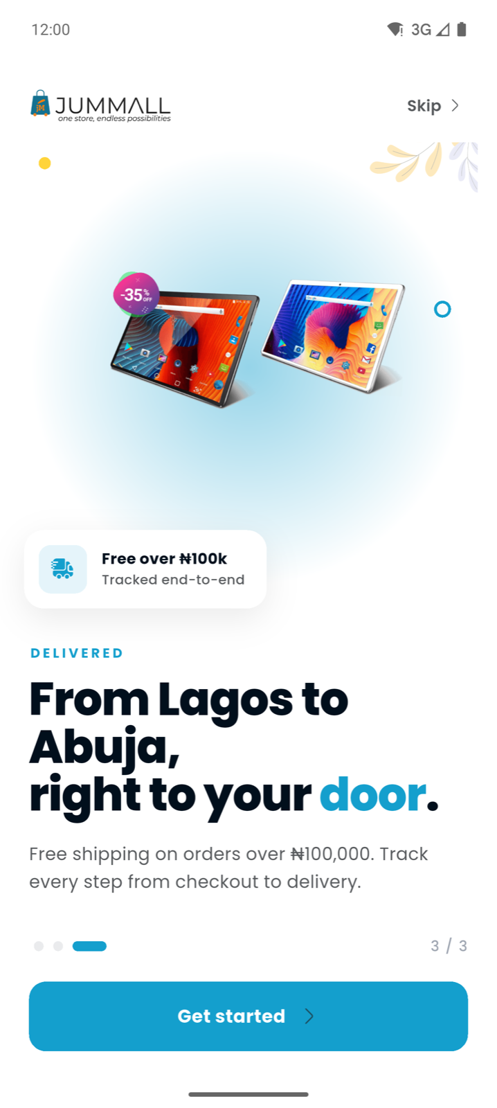 Jummall delivery: tracked from Lagos to Abuja, right to your door